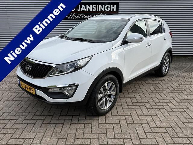 Wit Gebruikt 2015 Kia Sportage SUV | € 14.450 (Eerlijke prijs) - Afbeelding 1/4
