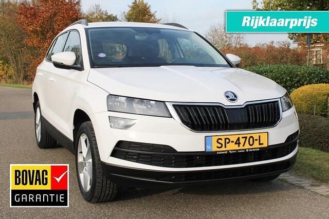 Wit Gebruikt 2018 Skoda Karoq Business Line SUV | € 20.650 (Goede deal) - Afbeelding 1/4