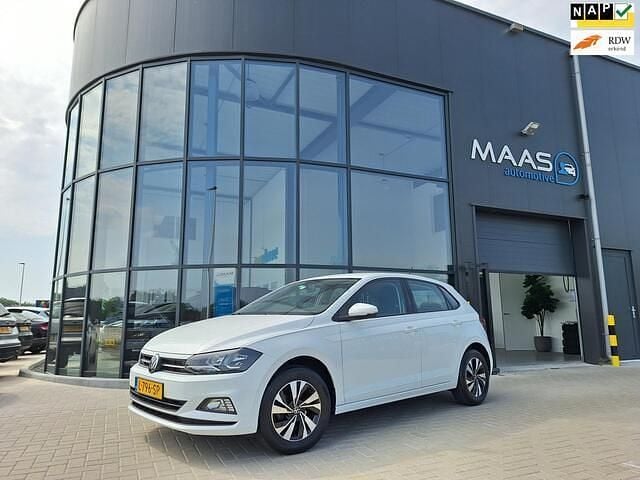 Wit Gebruikt 2021 VW Polo Comfortline Hatchback | € 10.995 (Goede deal) - Afbeelding 1/4