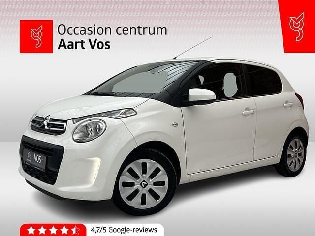 Wit Gebruikt 2019 Citroën C1 Feel Hatchback | € 7.995 (Goede deal) - Afbeelding 1/4