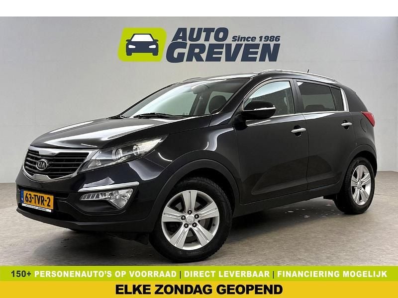 Zwart Gebruikt 2012 Kia Sportage Plus SUV | € 6.700 (Eerlijke prijs) - Afbeelding 1/4