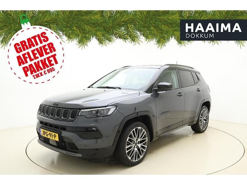 Grijs Gebruikt 2024 Jeep Compass SUV | € 33.450 (Duur) - Afbeelding 1/4