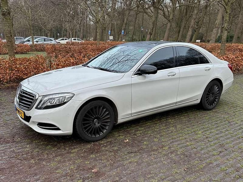 Zwart Occasion 2014 Mercedes S400 Sedan | € 24.950 - Afbeelding 1/4