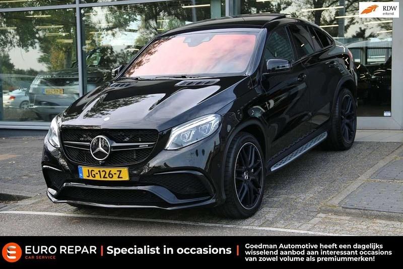 Zwart Gebruikt 2016 Mercedes GLE63 AMG AMG Coupé | € 53.995 (Eerlijke prijs) - Afbeelding 1/4
