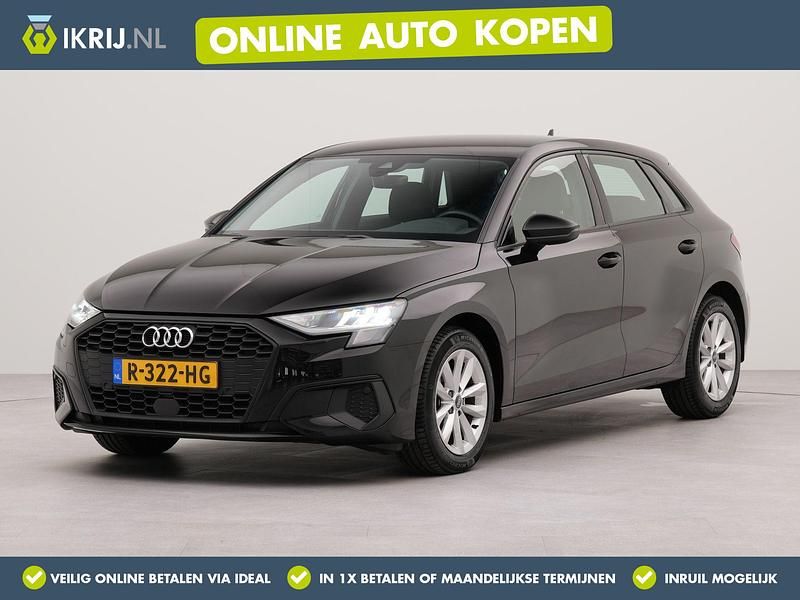 Zwart Gebruikt 2022 Audi A3 Sportback e-tron Proline Sedan | € 24.100 (Duur) - Afbeelding 1/3