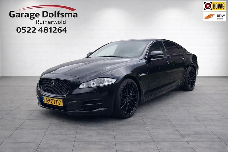 Occasion Jaguar XJ Luxury 241 PK (177 kW) 2013 Zwart, metallic lak Sedan