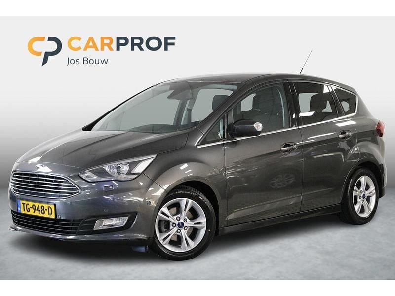 Grijs Gebruikt 2015 Ford C-MAX Titanium MPV | € 10.780 (Eerlijke prijs) - Afbeelding 1/4
