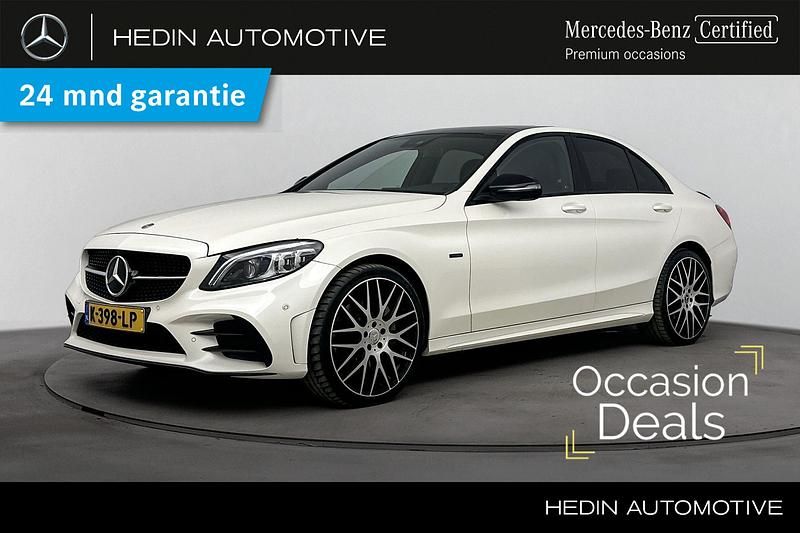 Wit Occasion 2021 Mercedes C300e Business Sedan | € 32.900 (Eerlijke prijs) - Afbeelding 1/4