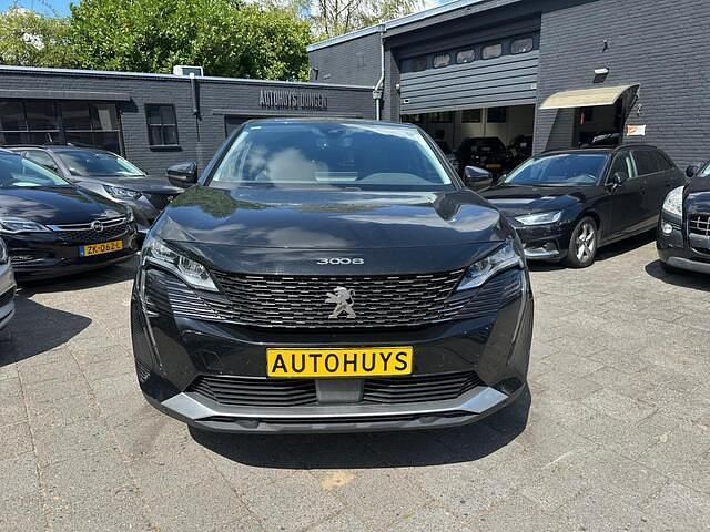 Occasion Peugeot 3008 Allure 223 PK (164 kW) 2022 Zwart, metallic lak SUV