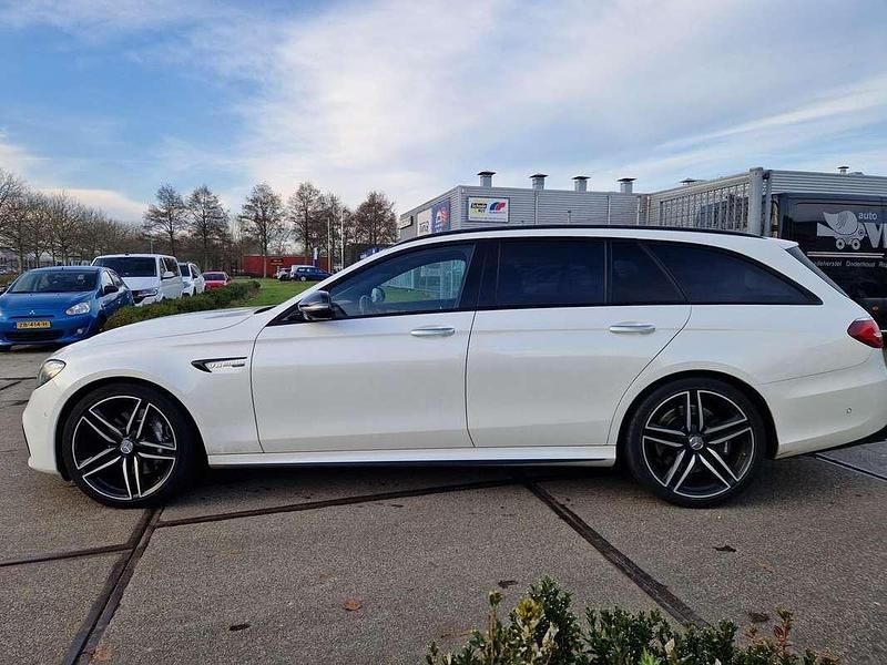 Occasion Mercedes E63 AMG Premium Plus 571 PK (419 kW) 2018 Wit Stationwagen