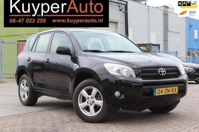 Zwart Gebruikt 2008 Toyota RAV4 Sol SUV | € 8.500 (Eerlijke prijs) - Afbeelding 1/4