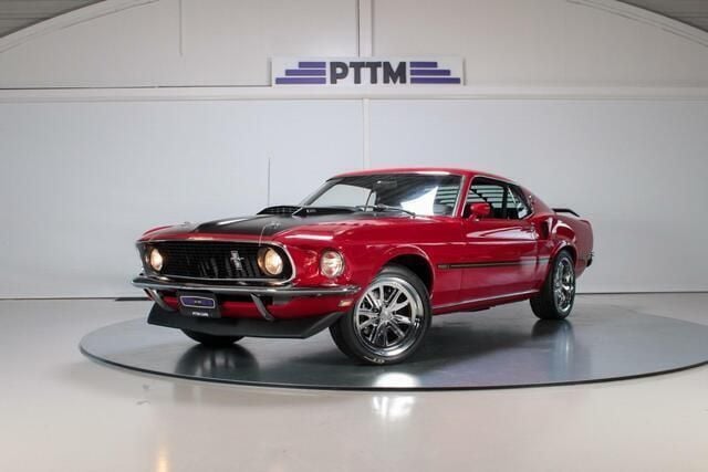 Rood Gebruikt 1969 Ford Mustang Mach 1 | € 79.750 - Afbeelding 1/4