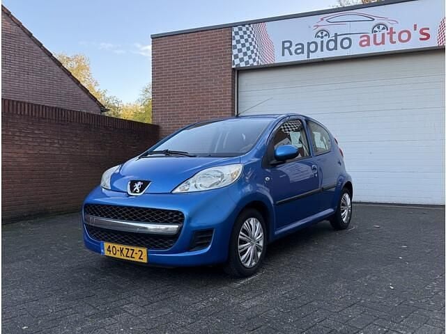 Blauw Gebruikt 2010 Peugeot 107 Hatchback | € 1.999 (Eerlijke prijs) - Afbeelding 1/4