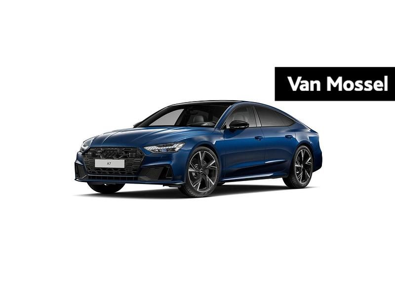 Blauw Gebruikt 2024 Audi A7 Sportback S-Line Hatchback | € 83.900 - Afbeelding 1/3
