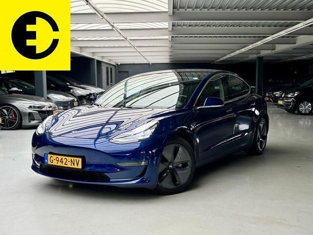 Blauw Gebruikt 2019 Tesla Model 3 Long Range AWD Sedan | € 22.950 (Eerlijke prijs) - Afbeelding 1/4