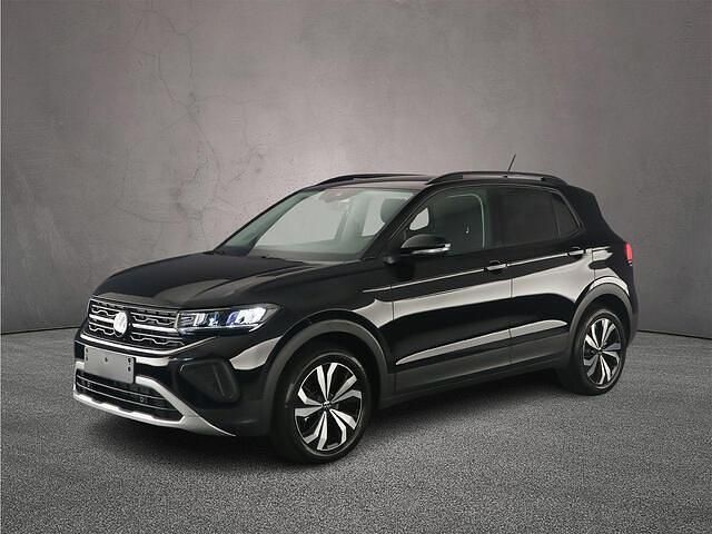Zwart Nieuw 2025 VW T-Cross Edition SUV | € 33.900 (Iets duurder) - Afbeelding 1/4