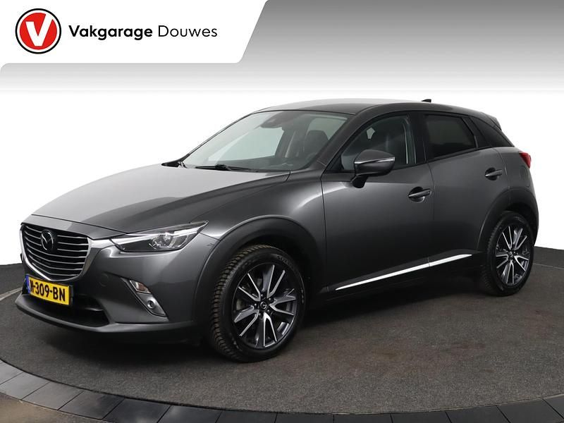 Grijs Gebruikt 2017 Mazda CX-3 Dynamic SUV | € 16.950 (Eerlijke prijs) - Afbeelding 1/4
