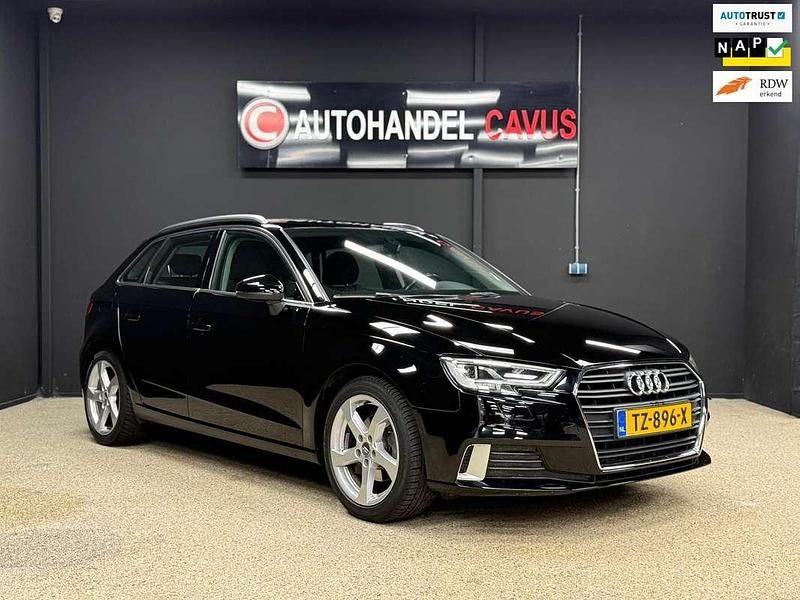 Occasion Audi A3 Sportback Sport 116 PK (85 kW) 2018 Zwart Hatchback