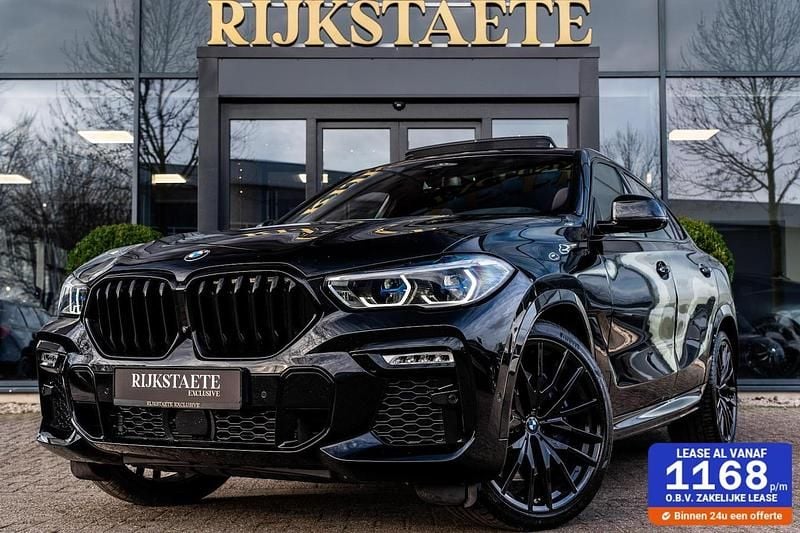 Zwart Gebruikt 2020 BMW X6 Executive SUV | € 72.900 (Goede deal) - Afbeelding 1/4