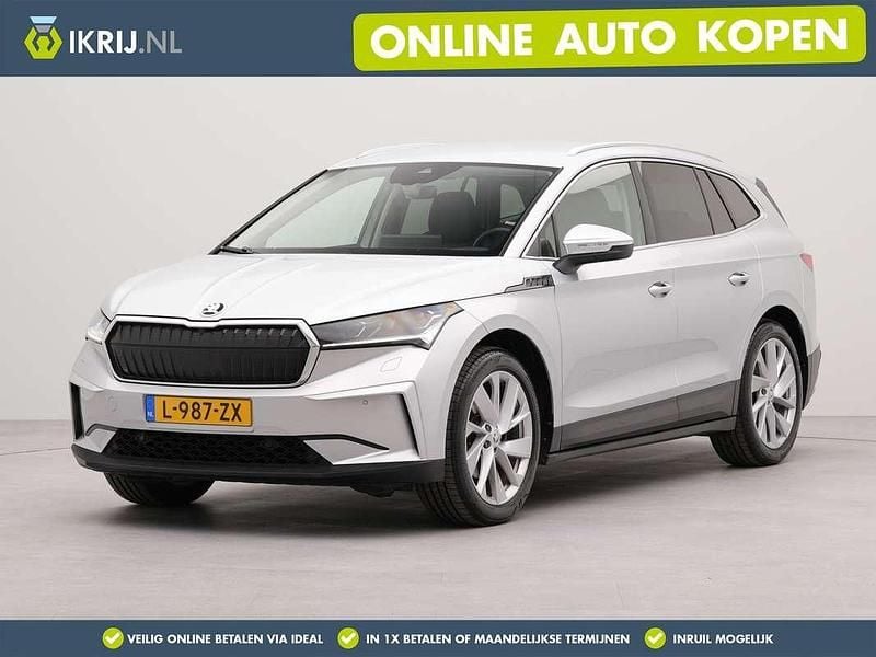 Grijs Gebruikt 2021 Skoda Enyaq iV SUV | € 25.900 (Eerlijke prijs) - Afbeelding 1/3