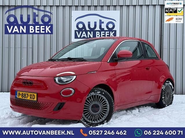 Rood Gebruikt 2022 Fiat 500e Red Hatchback | € 14.750 (Super prijs) - Afbeelding 1/3