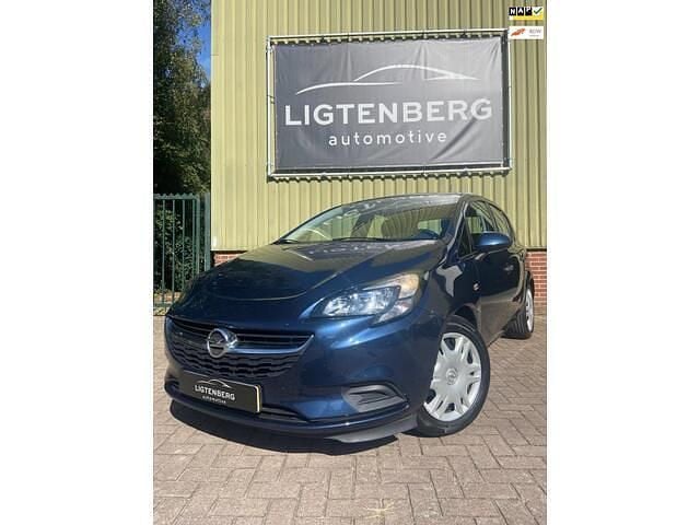Blauw Gebruikt 2017 Opel Corsa Edition Hatchback | € 5.899 (Goede deal) - Afbeelding 1/4