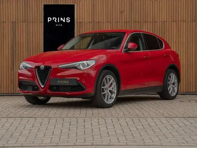 Rood Gebruikt 2017 Alfa Romeo Stelvio SUV | € 25.900 (Goede deal) - Afbeelding 1/4