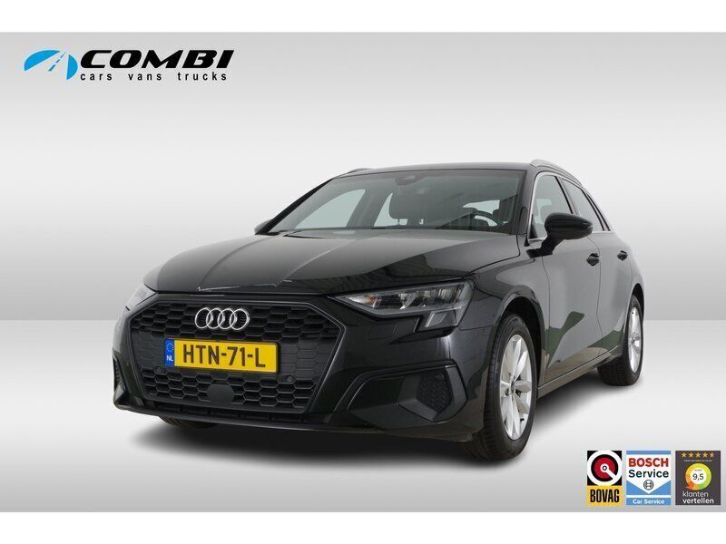 Zwart Gebruikt 2024 Audi A3 Proline Hatchback | € 29.950 (Goede deal) - Afbeelding 1/4