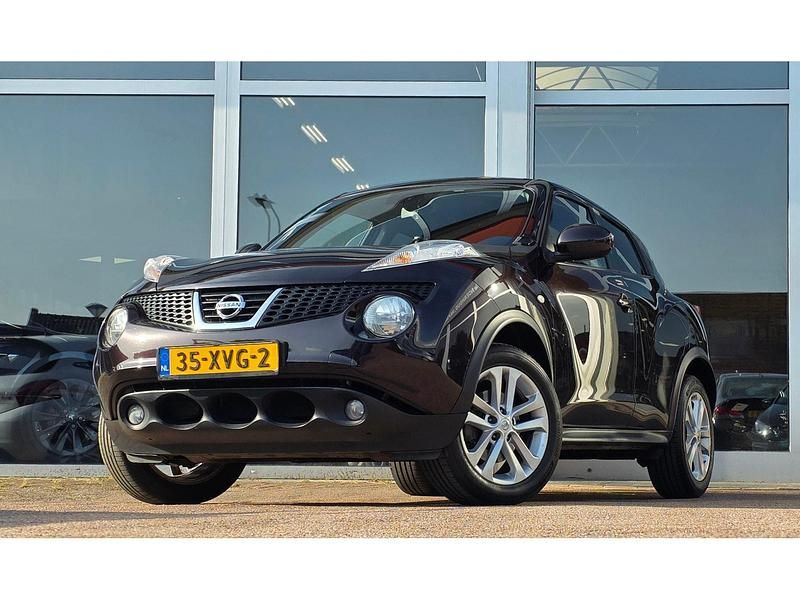 Paars, metallic lak Gebruikt 2012 Nissan Juke Tekna SUV | € 7.144 (Eerlijke prijs) - Afbeelding 1/4