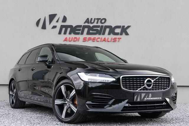 Zwart Gebruikt 2020 Volvo V90 R-Design Stationwagen | € 39.750 - Afbeelding 1/4