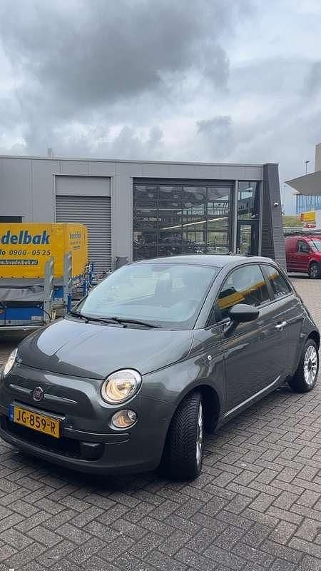 Grijs Gebruikt 2014 Fiat 500 Lounge | € 4.000 (Super prijs) - Afbeelding 1/4