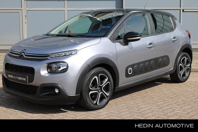 Grijs Gebruikt 2020 Citroën C3 Feel Hatchback | € 13.995 (Eerlijke prijs) - Afbeelding 1/4