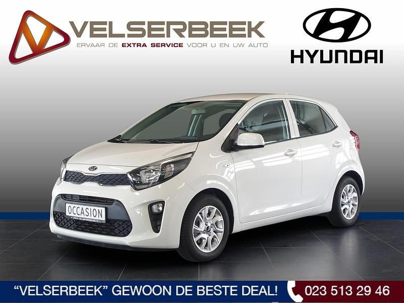 Wit Occasion 2018 Kia Picanto Hatchback | € 9.445 (Iets duurder) - Afbeelding 1/4