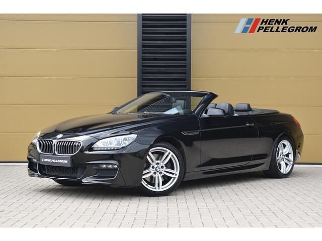Zwart Gebruikt 2013 BMW 640 Cabriolet Executive Cabriolet | € 27.950 (Eerlijke prijs) - Afbeelding 1/4