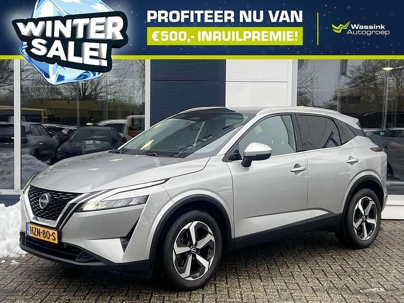 Grijs (metallic) Occasion 2023 Nissan Qashqai N-Connecta SUV | € 23.900 (Eerlijke prijs) - Afbeelding 1/3