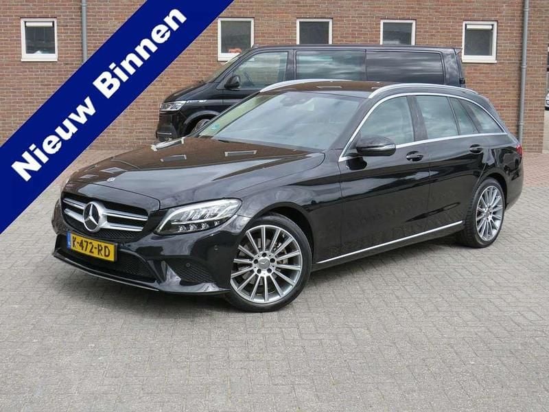Zwart Gebruikt 2019 Mercedes C200 Avantgarde Stationwagen | € 24.900 (Eerlijke prijs) - Afbeelding 1/4
