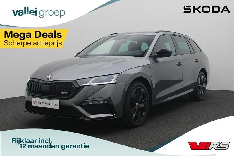 Occasion Skoda Octavia Business Line 245 PK (180 kW) 2022 Grijs Stationwagen