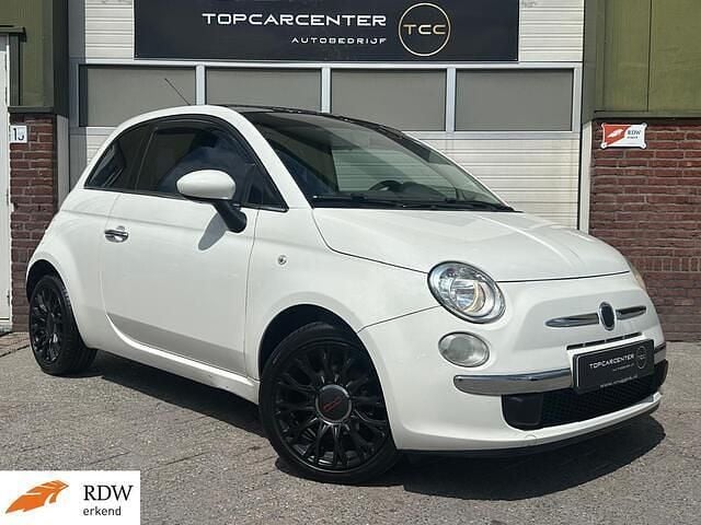Wit Gebruikt 2011 Fiat 500 Lounge Hatchback | € 4.699 (Eerlijke prijs) - Afbeelding 1/4