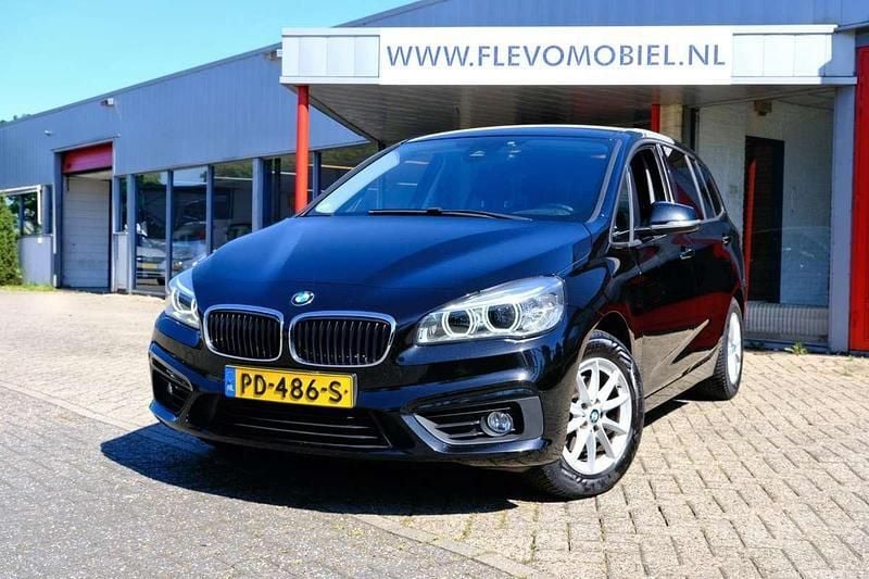Zwart Gebruikt 2017 BMW 216 Gran Tourer MPV | € 11.950 (Super prijs) - Afbeelding 1/4