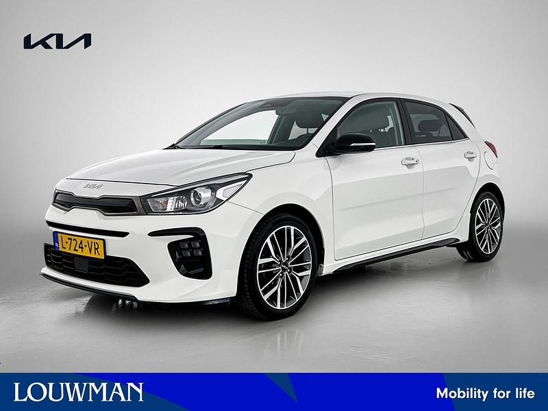 Wit Gebruikt 2021 Kia Rio GT-Line Hatchback | € 19.445 (Iets duurder) - Afbeelding 1/4