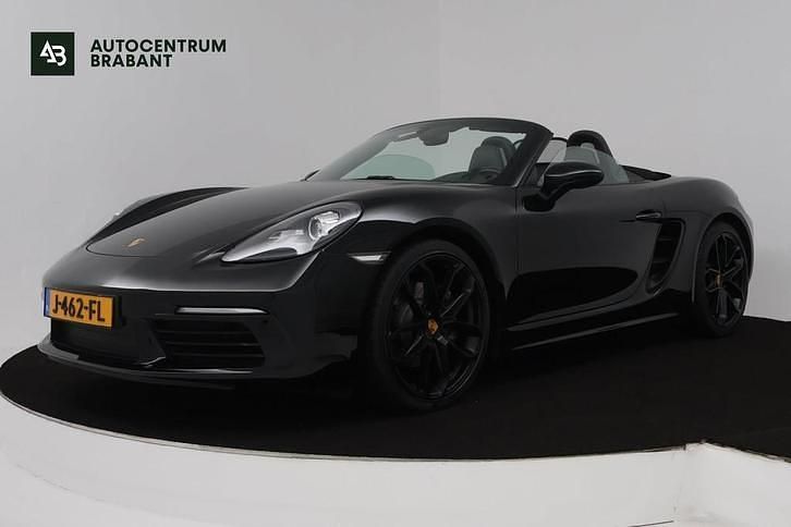 Zwart Gebruikt 2017 Porsche 718 Boxster Sport Cabriolet | € 53.995 (Goede deal) - Afbeelding 1/3