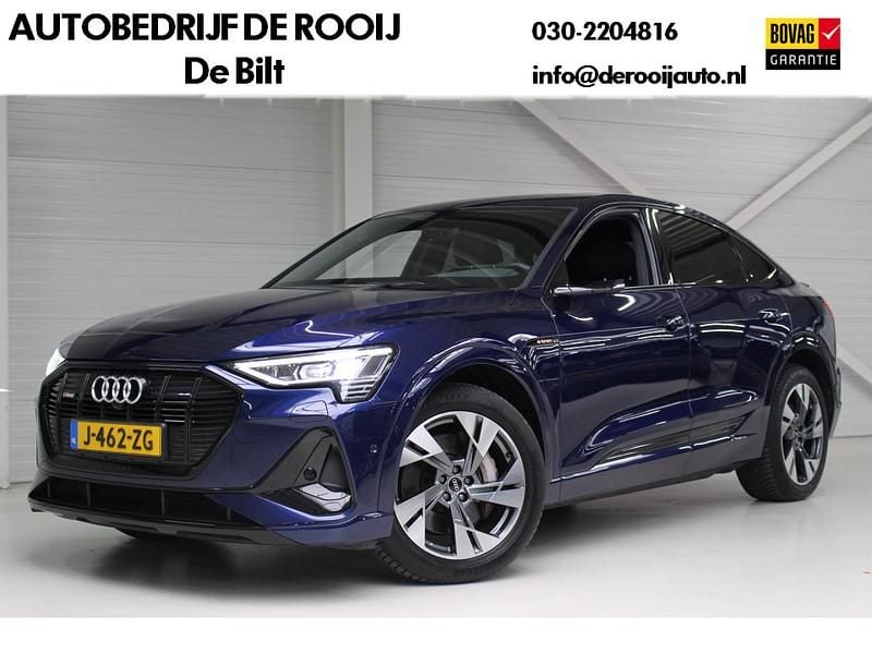 Blauw Occasion 2020 Audi e-tron S-Line SUV | € 35.795 (Eerlijke prijs) - Afbeelding 1/4
