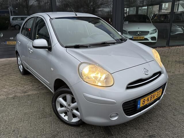 Occasion Nissan Micra Acenta 80 PK (58 kW) 2012 Grijs Hatchback