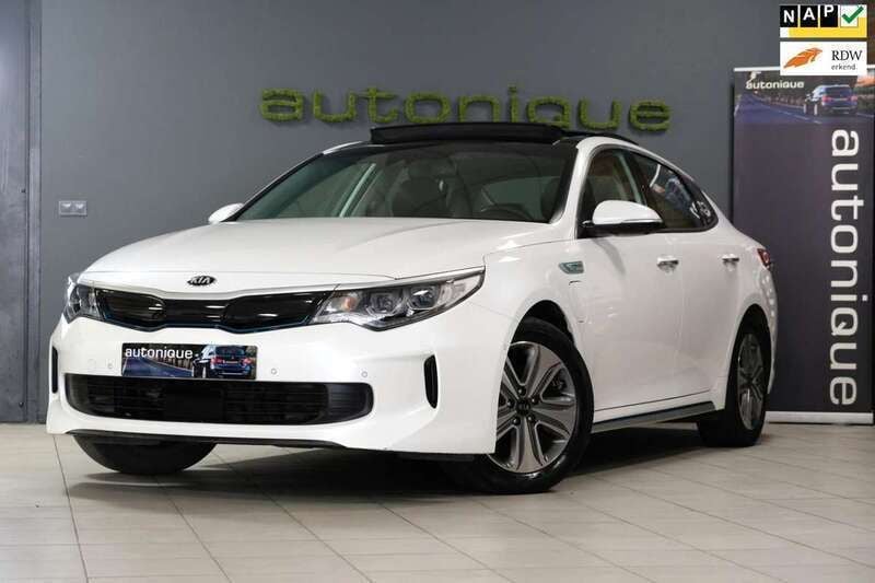 Wit Gebruikt 2017 Kia Optima Hybrid Sedan | € 18.995 (Eerlijke prijs) - Afbeelding 1/4