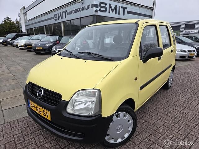 Geel Gebruikt 2003 Opel Agila Enjoy Hatchback | € 950 (Eerlijke prijs) - Afbeelding 1/4