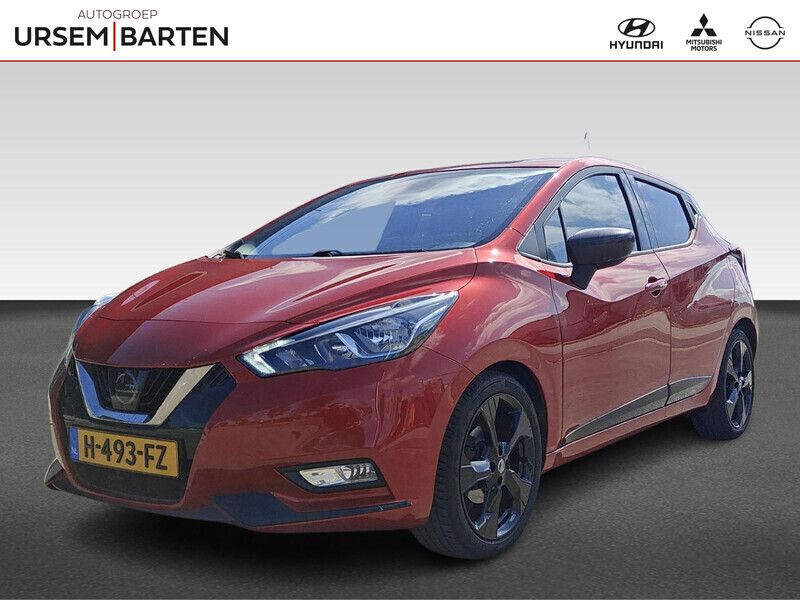 Rood Gebruikt 2020 Nissan Micra Hatchback | € 13.930 (Iets duurder) - Afbeelding 1/4
