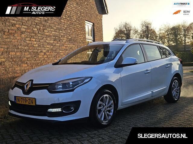 Occasion Renault Mégane GrandTour Expression 116 PK (85 kW) 2014 Wit Stationwagen