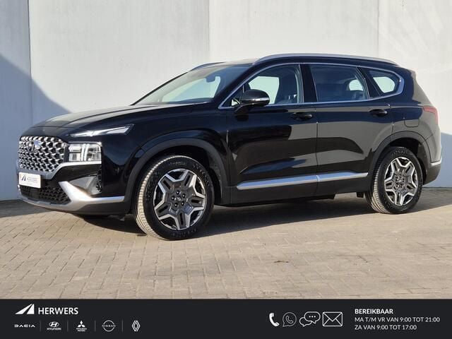 Zwart Gebruikt 2024 Hyundai Santa Fe Comfort SUV | € 44.435 (Eerlijke prijs) - Afbeelding 1/4