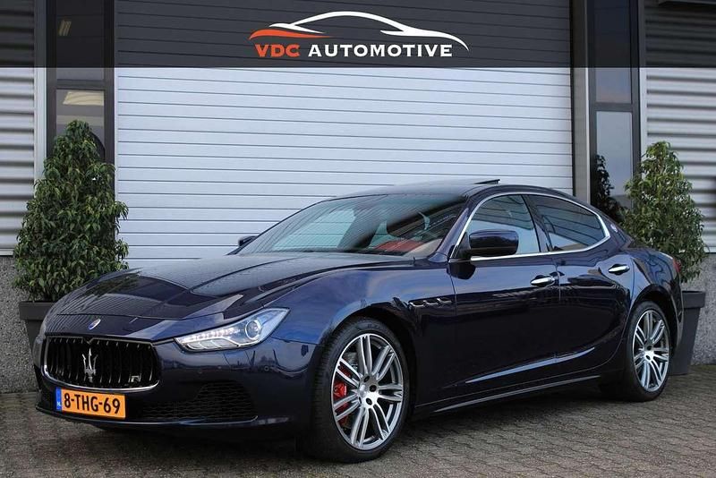 Blauw Occasion 2014 Maserati Ghibli Sedan | € 24.950 (Eerlijke prijs) - Afbeelding 1/4