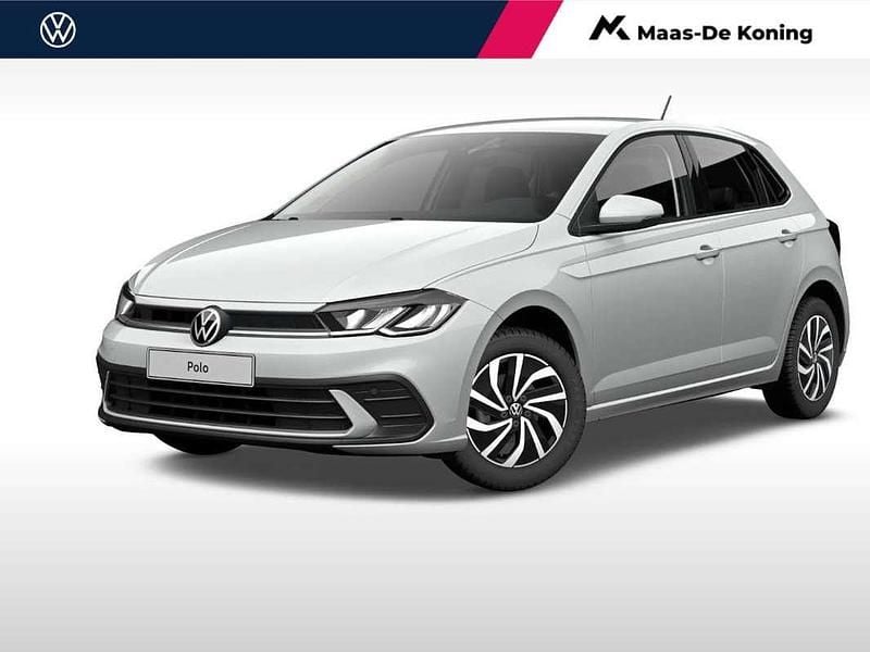 Wit Nieuw 2024 VW Polo Edition Hatchback | € 29.790 (Super prijs) - Afbeelding 1/4